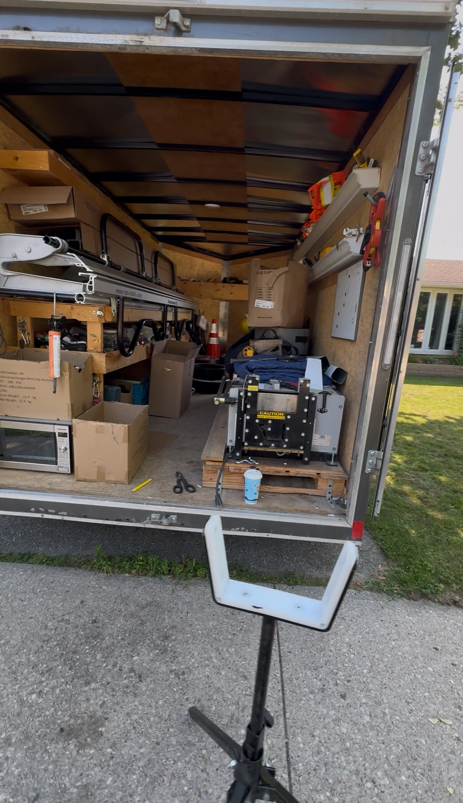 Clean eavestrough after professional gutter cleaning service in Guelph