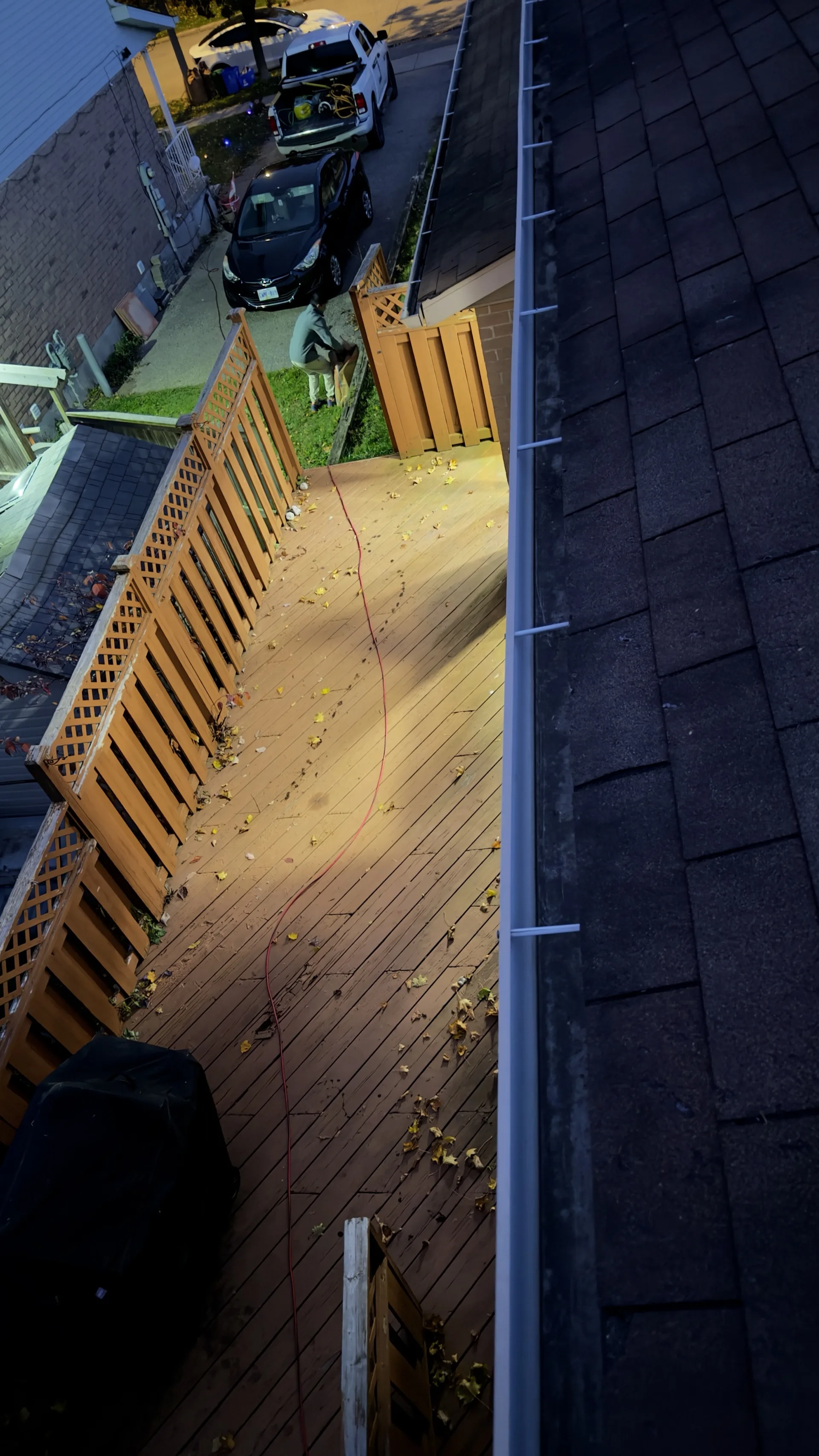 Spring gutter cleaning and inspection in Waterloo Ontario